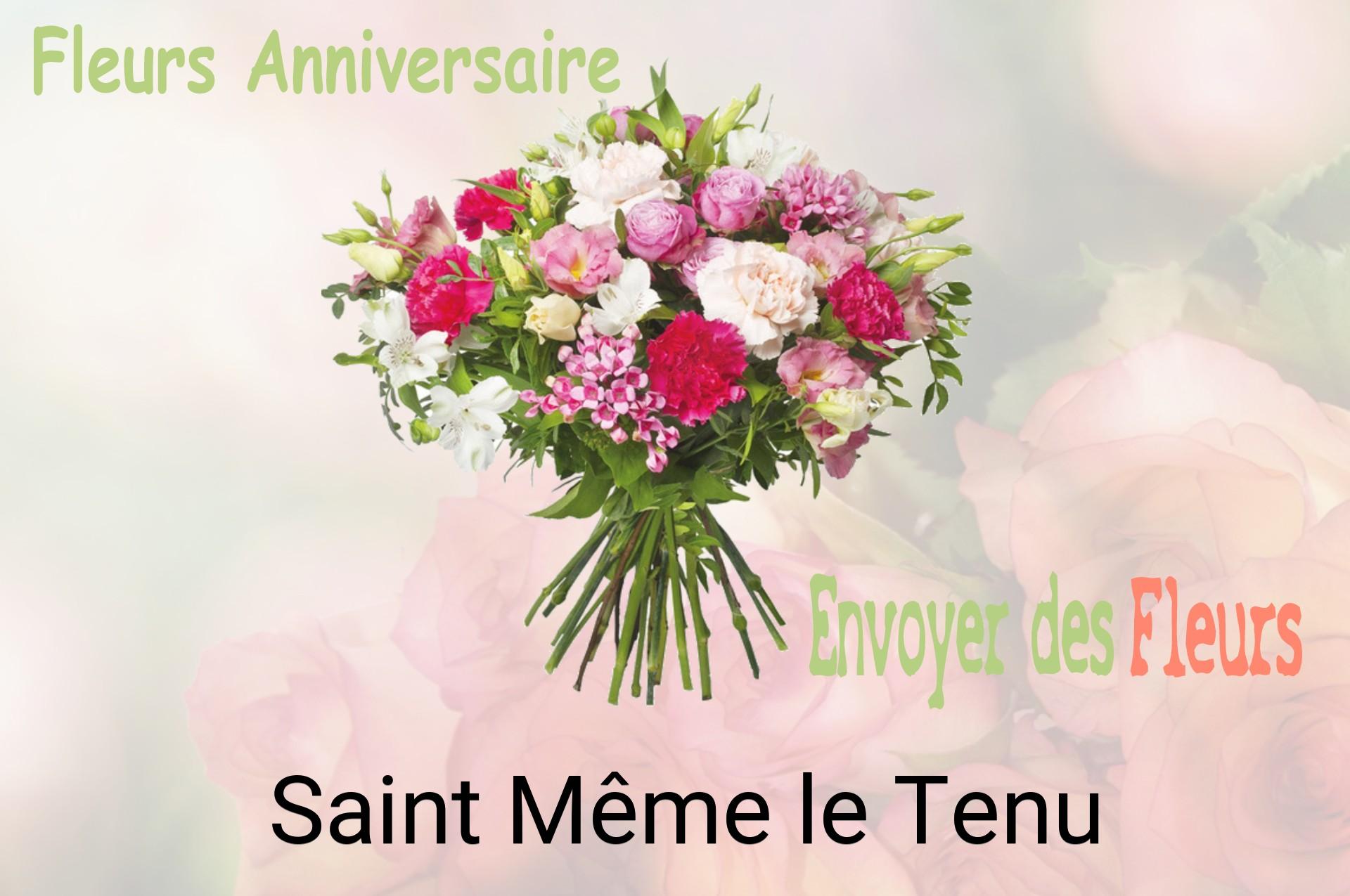 Bouquet de fleurs d’anniversaire livré à Saint-Même-le-Tenu